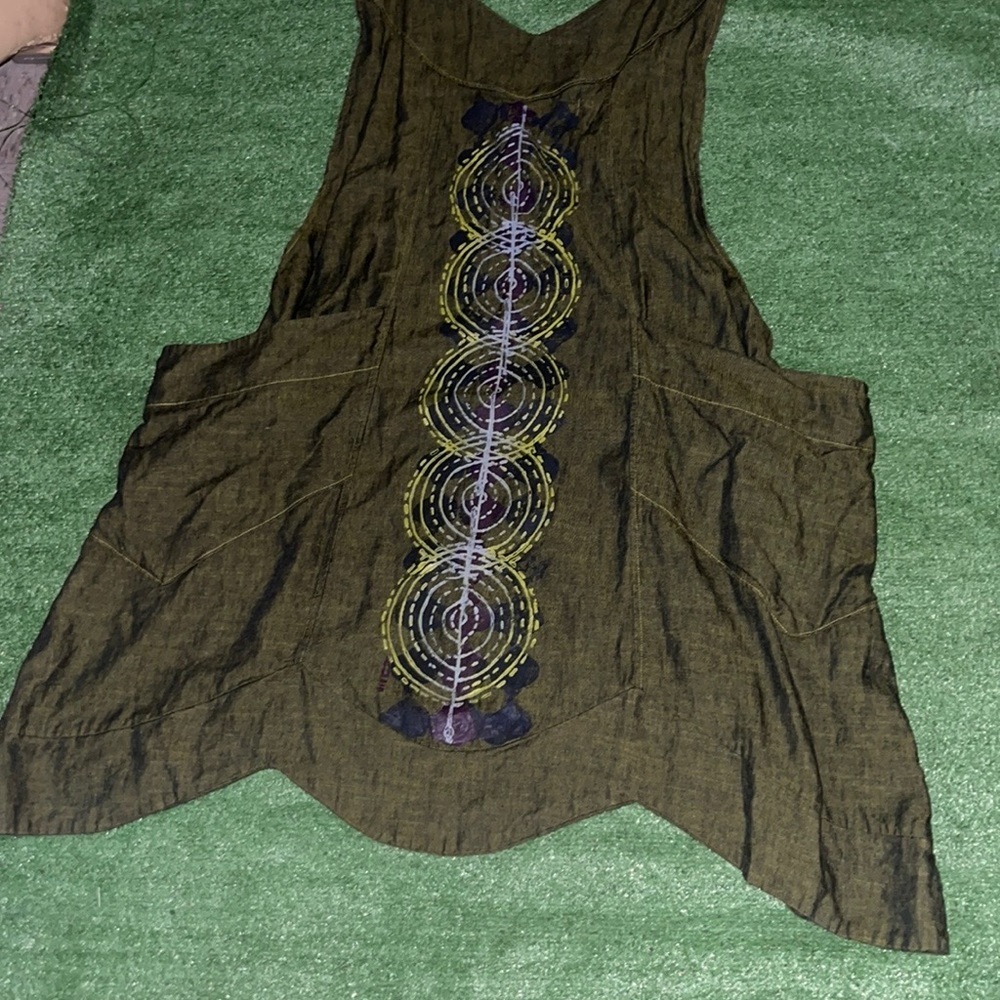 Blue Fish Lagenlook Dress Top - Picture 9 of 11